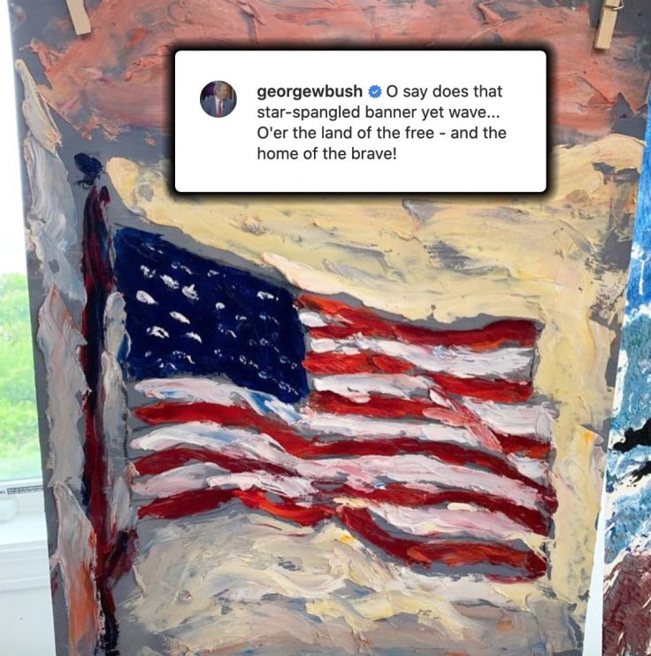 UPDATE: Greatest Living Ex-President Still Fantastic Painter