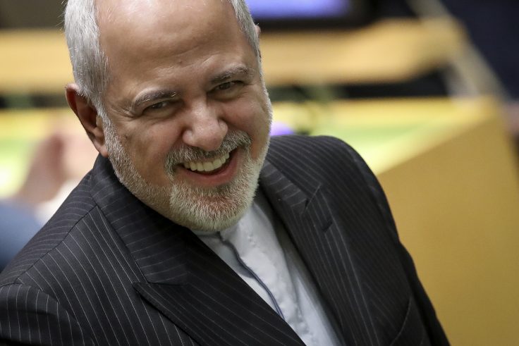 Iranian foreign minister Javad Zarif