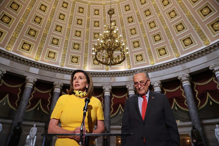 Nancy Pelosi and Chuck Schumer