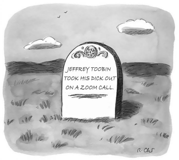 Jeffrey Toobin Dick Slip Scandal, Explained in New Yorker Cartoons and ...
