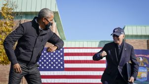 Barack Obama Campaigns With Joe Biden In Michigan 3 Days Ahead Of Election