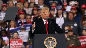 President Trump Holds Rally In Georgia For Senate Candidates Loeffler And Perdue