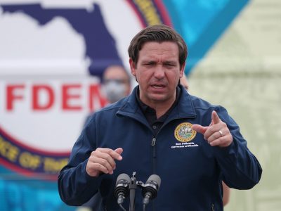 Florida Governor Ron DeSantis Holds Coronavirus Press Briefing