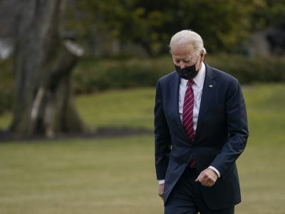 President Biden Returns To White House From Walter Reed