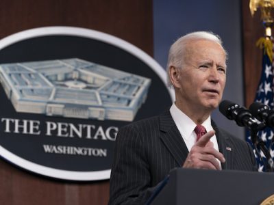 President Biden And Vice President Harris Visit The Pentagon