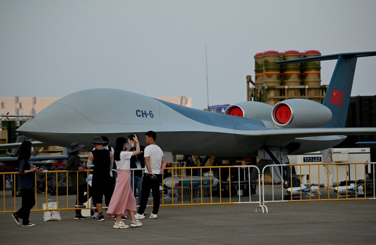 China Unveils Drones