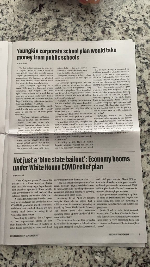 Dark Money Dems Use Fake Newspaper To Influence Virginia
Election 3