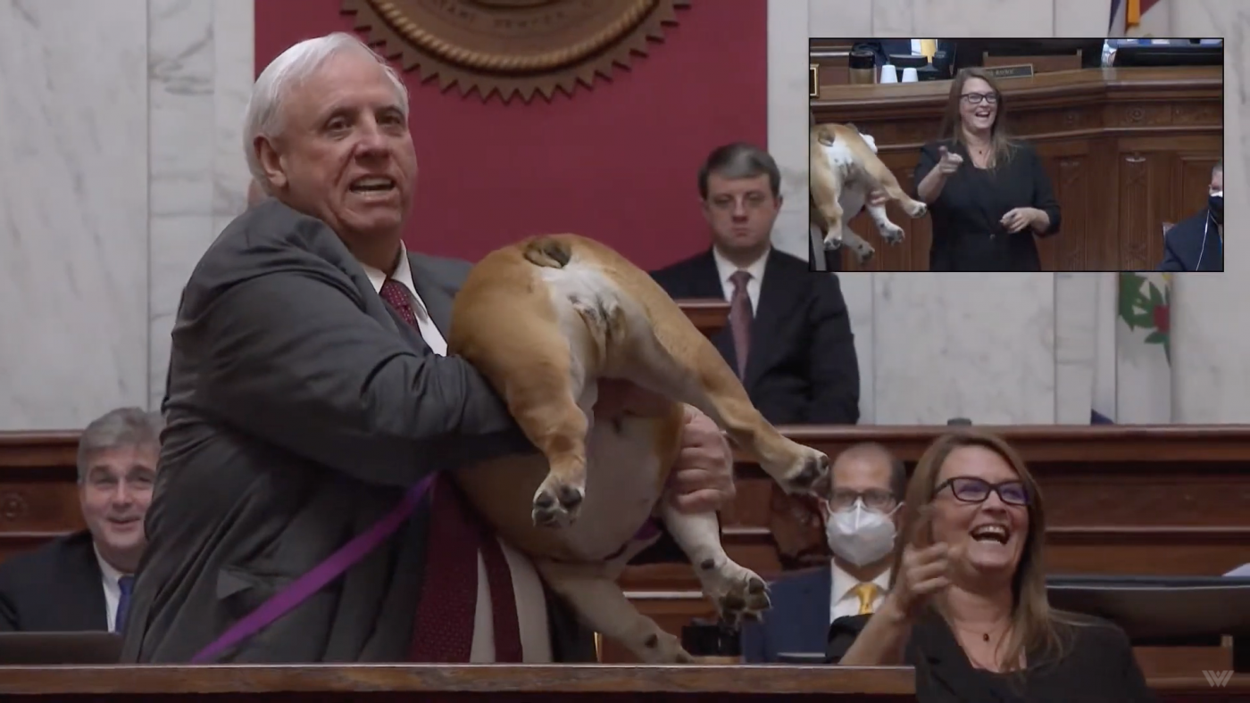 Send in Babydog Jim Justice Flips West Virginia Senate Seat Following