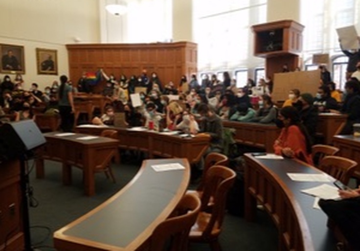 In March 2022, hundreds of students at Yale Law School disrupted a panel with Kristen Waggoner, a conservative lawyer who has argued religious liberty