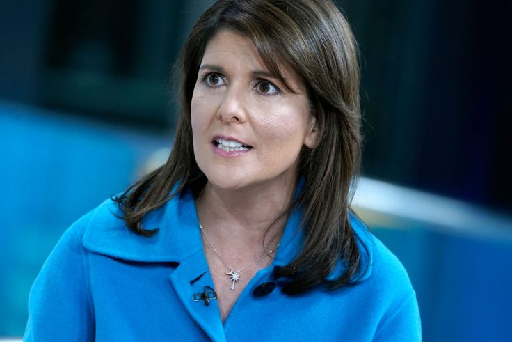 Haley Scolds Writer for Hard-Hitting Coverage of Her Apparel Color,” Mature Up”