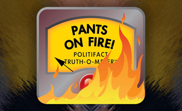 Washington Free Beacon: PANTS ON FIRE: PolitiFact 