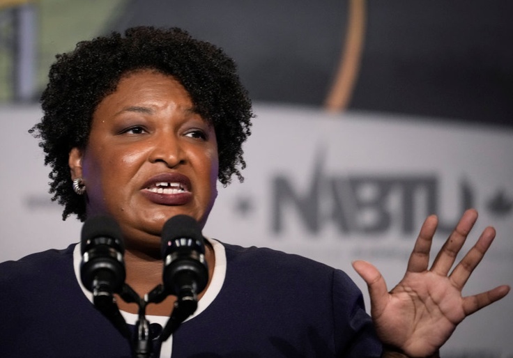 Days Before Election, Stacey Abrams's 'Poster Child' Voter Registration Group is in Turmoil