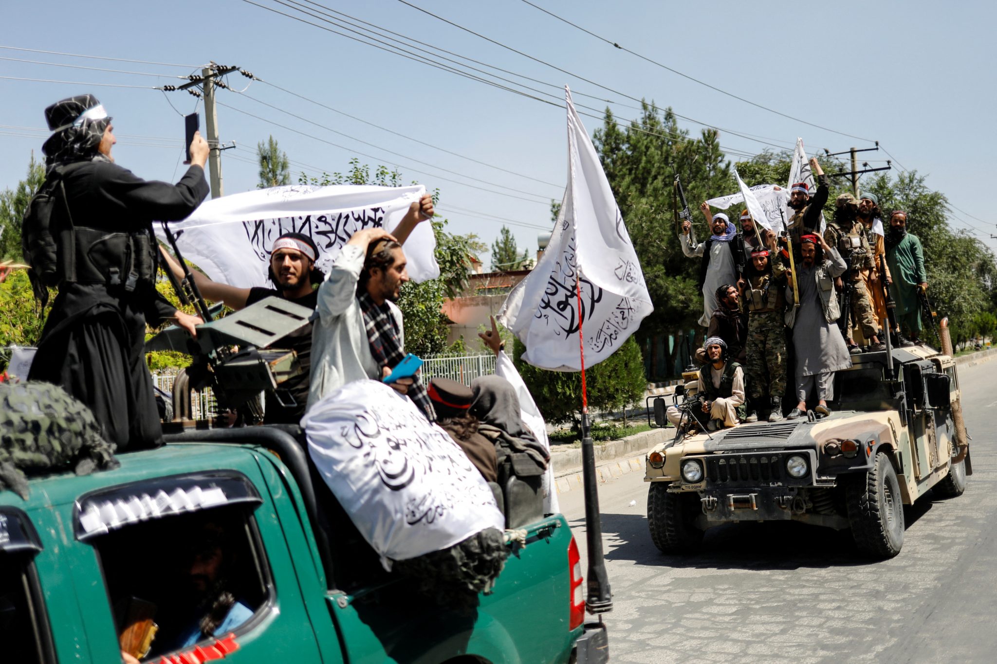 Taliban Parades US Military Gear in Celebration of Afghanistan ...