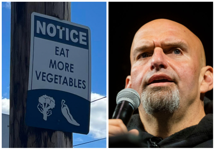 John Fetterman Told His Constituents To ‘Eat More Vegetables.’ He Was Flabbergasted When Dr. Oz Told Him the Same.