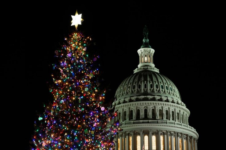 Speaker Nancy Pelosi Hosts Annual Lighting Of The Capitol Christmas Tree