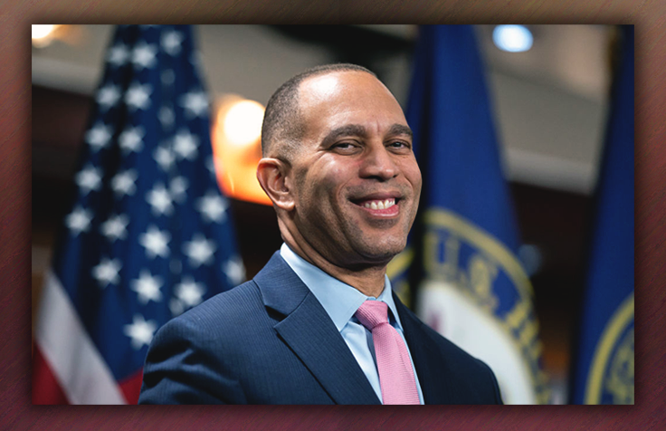 WATCH: Hakeem Jeffries Says Male Athletes Competing Against Females Is an ‘Issue That Doesn’t Really Exist’