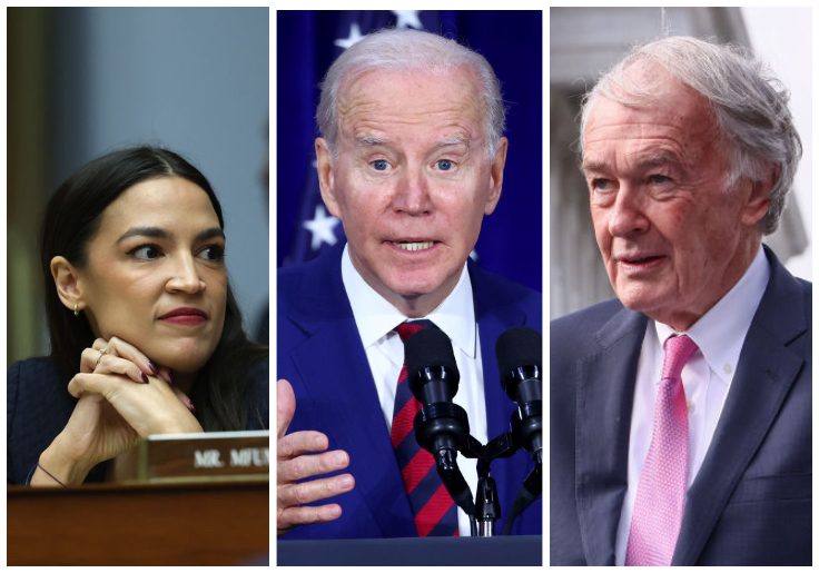 Liberals Lash Out at Biden as Presidential Primary Approaches