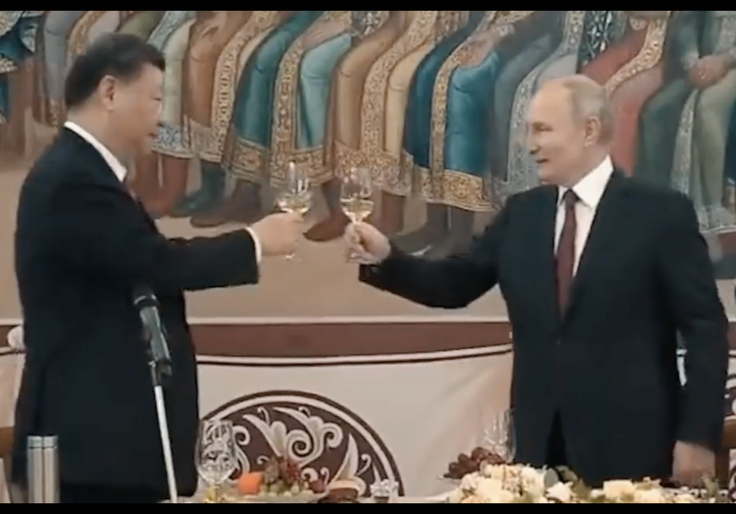 WATCH: Putin and Xi Consummate Their Bromance ‘Without Limits’