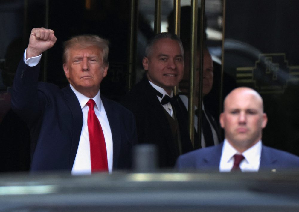 Trump Surrenders at NYC Courthouse