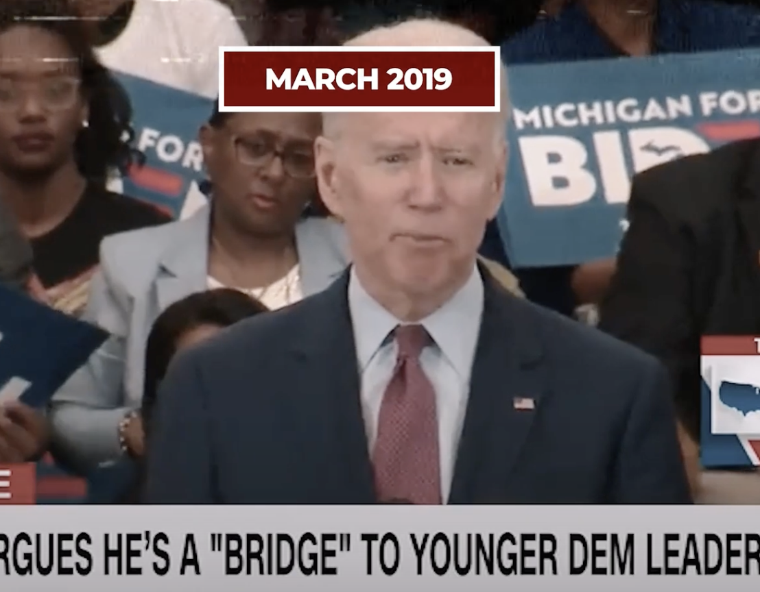 FLASHBACK: We Were All Told Biden Would Only Serve One Term