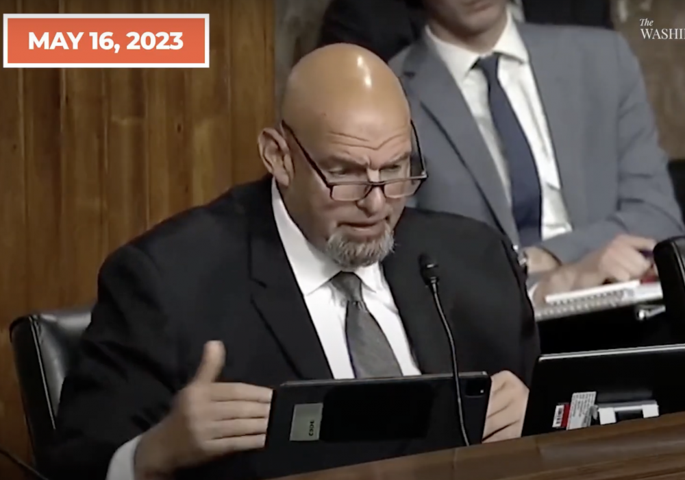 WATCH: Fetterman Speaks Incoherently After Media Said He’s ‘Ready To Work’