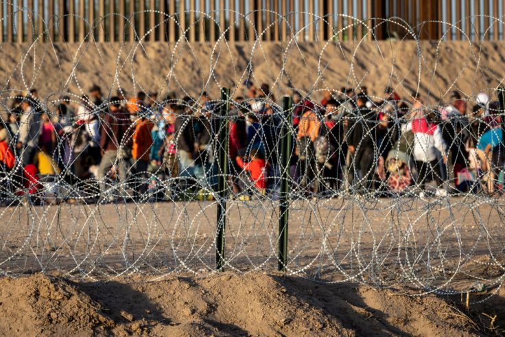 Border crossings reach record high as Title 42 nears end. ‘Dam about to break’.