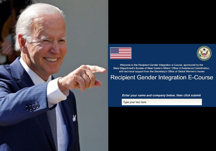 Biden’s State Department spends millions to combat climate change and promote gender studies in Iraq.