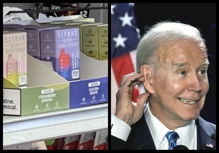 Biden Admin targets illegal Chinese vapes, but they’re still available nearby FDA.