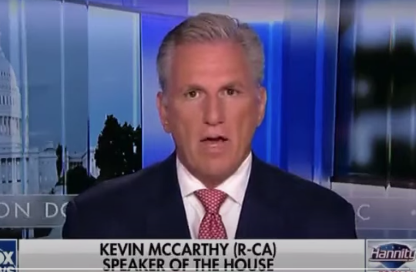 VIDEO: McCarthy Claims Biden’s Corruption Will Trigger Impeachment Inquiry