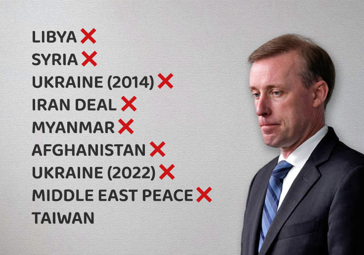 Another foreign policy disaster under Jake Sullivan’s watch: The grim face of failure.