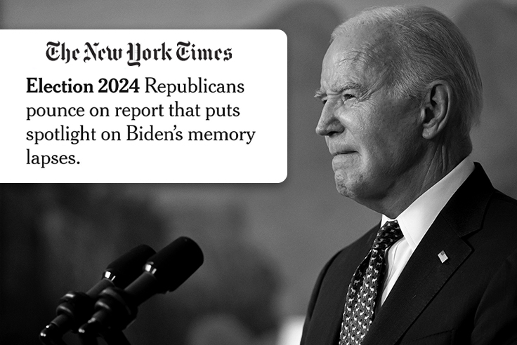 Republicans seize on Biden’s alleged dementia
