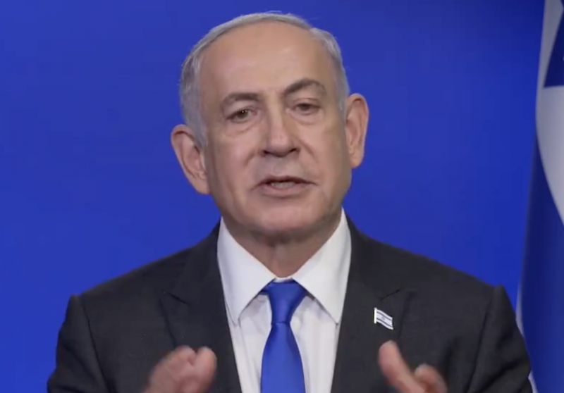 Netanyahu condemns rise of anti-Semitic mobs on US campuses