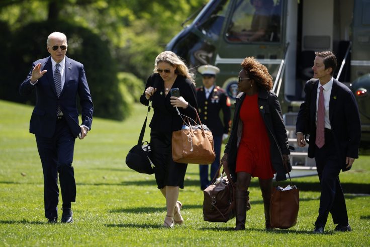Report: Biden conceals ‘Halting and Stiff Gait’ by walking with aides