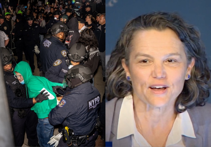 New Columbia President Apologizes for Cops Clearing Encampment