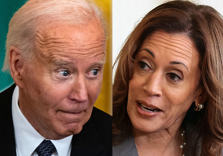 Joe Biden’s ‘Senile Grandfather’ Routine Shocked Democratic Donors in June 2023. Kamala Harris Never Noticed.