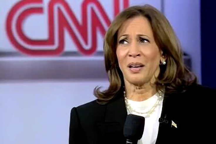 Harris Pushes Fear, Talking Points in CNN-Sponsored Stump Speech