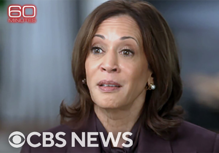 Artless Dodger: Harris Flustered in Substance-Free 60 Minutes Interview