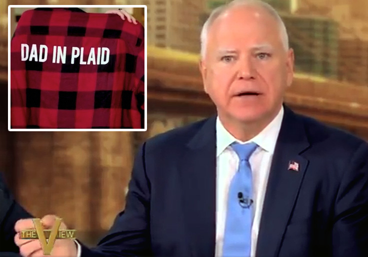 Tim Walz Targets ‘Male’ Voters in Gabfest with Liberal Ladies of ‘The View’