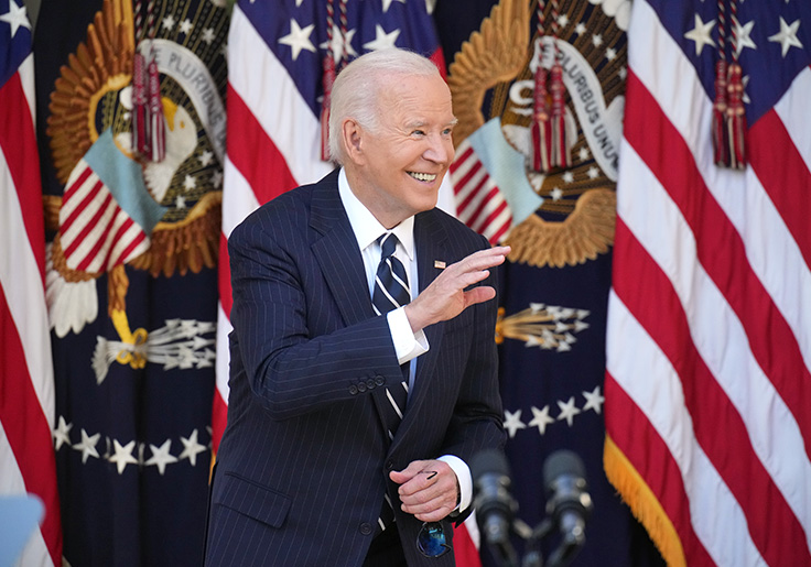 Joyful Biden Touts ‘Historic Presidency’ After Harris Humiliated