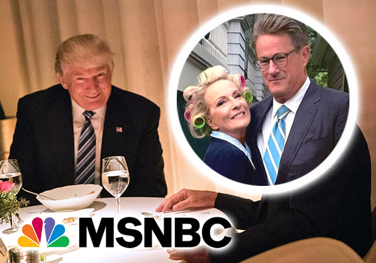 Scarborough, Brzezinski Grovel to ‘Fascist’ Trump as MSNBC’s Fate Hangs in the Balance, Viewers Slam ‘Pathetic Betrayal’