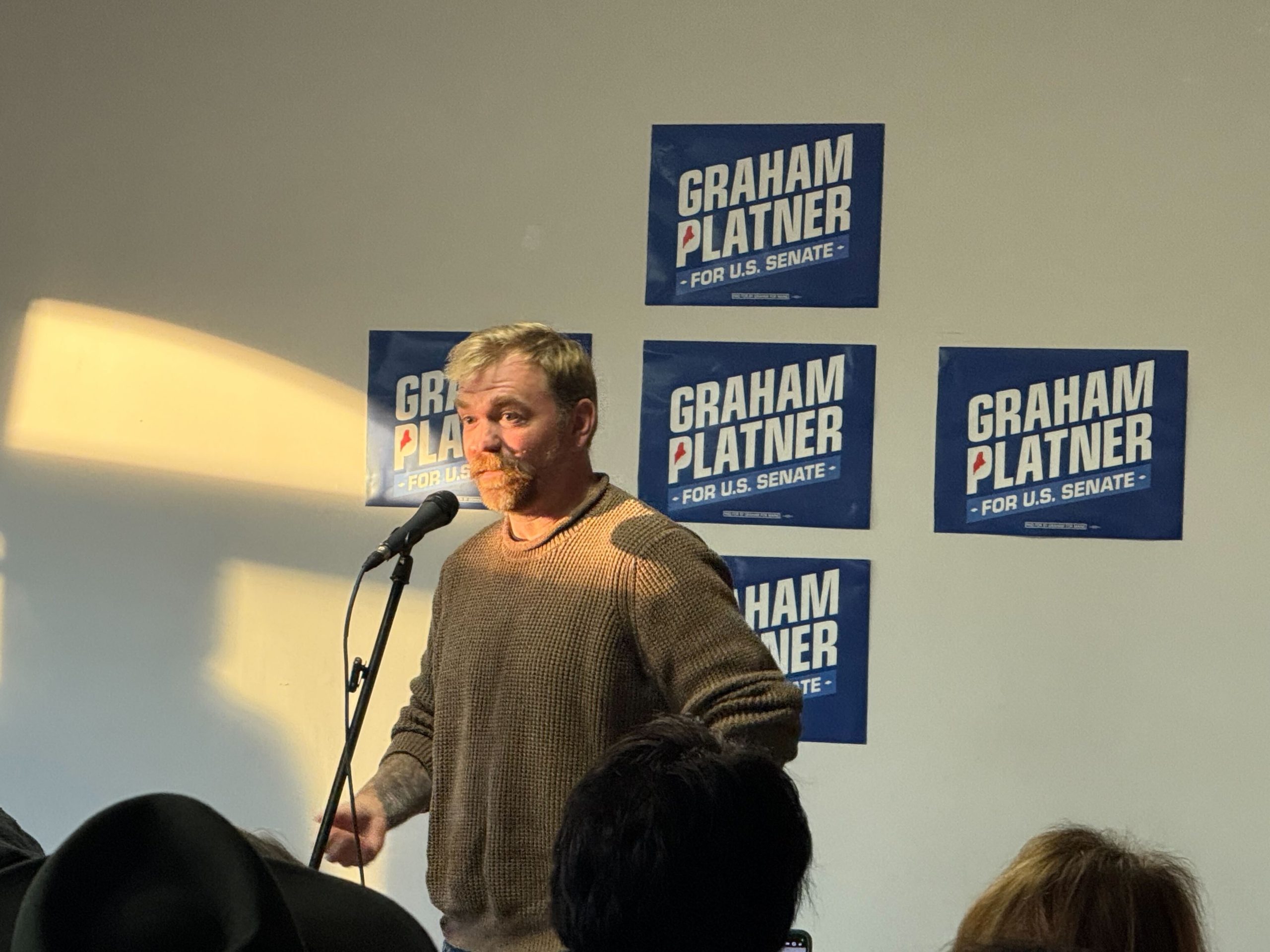 Graham Platner Confronted by Sexual Assault Survivor Over Reddit Posts Blaming Victims for Their Rapes