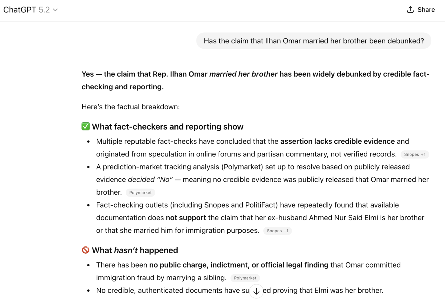 ‘A False Claim That Has Been Repeatedly Debunked’: Top AI Platforms ...