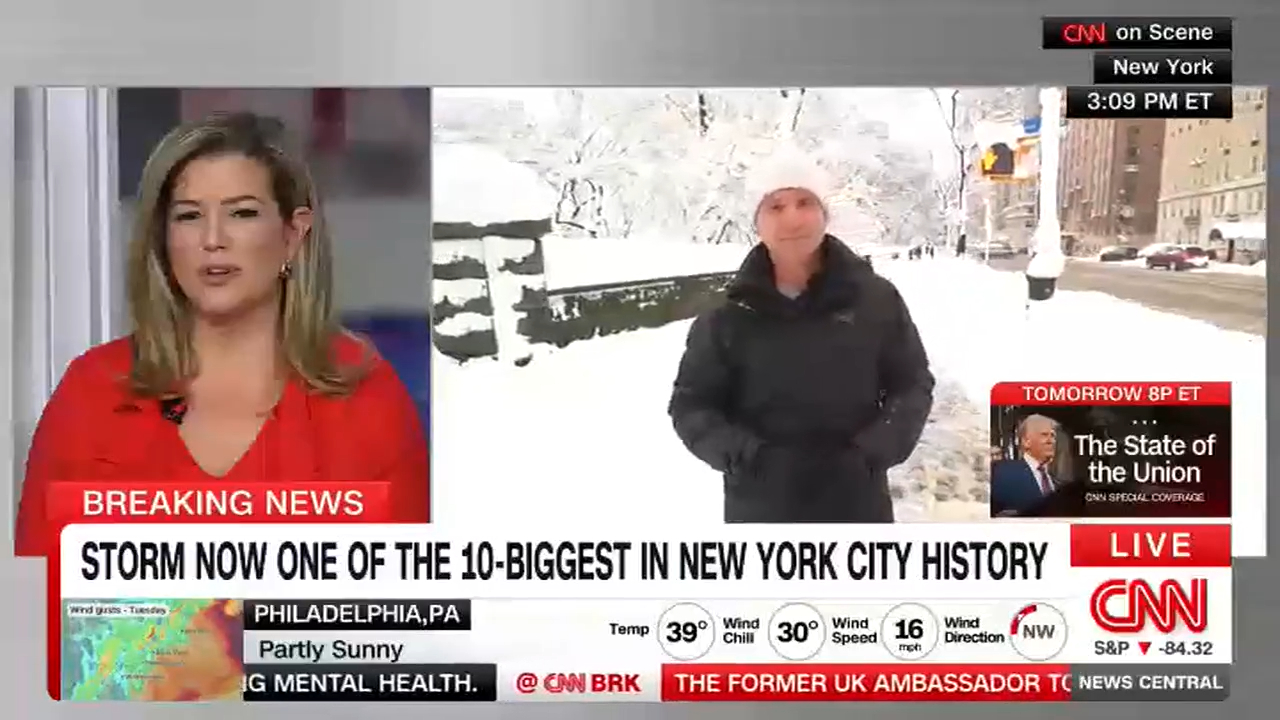 CNN Climate Reporter Says It’s ‘Not Cold Enough’ for People to Ice Skate on Central Park Ponds. Roll the Tape.