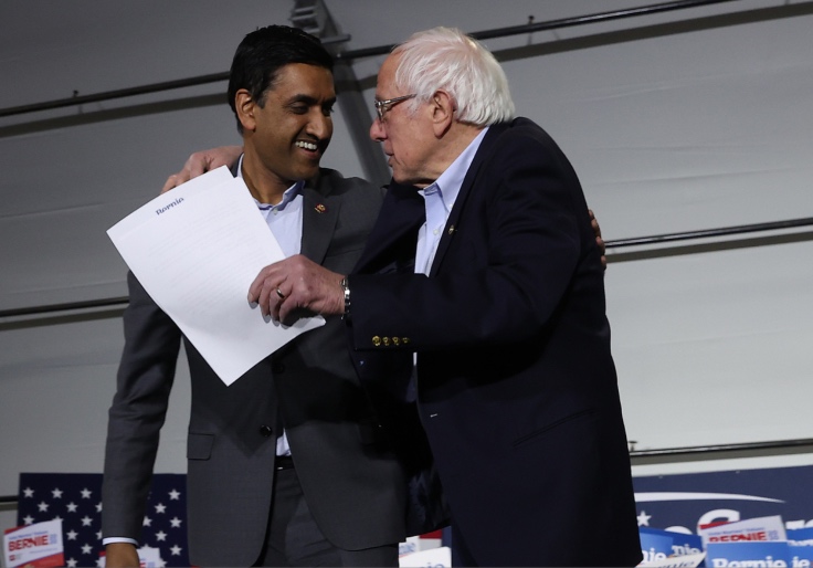 Sanders, Khanna Unveil $4.4 Trillion Tax Increase