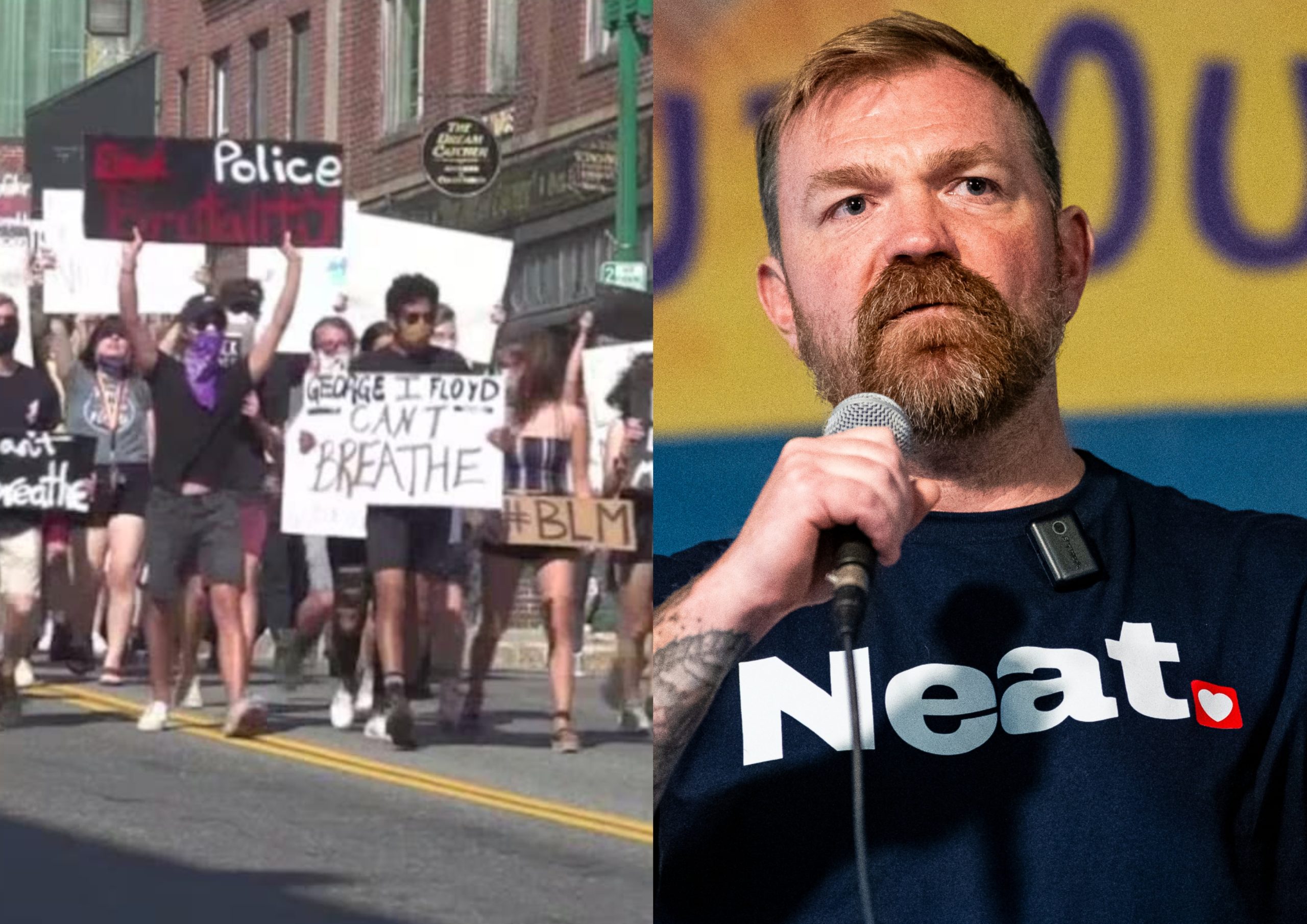 EXCLUSIVE: 'Thin Blue Line Trash': Graham Platner Smeared Maine Police Chief Who Didn’t Kneel at  Black Lives Matter Protest About George Floyd