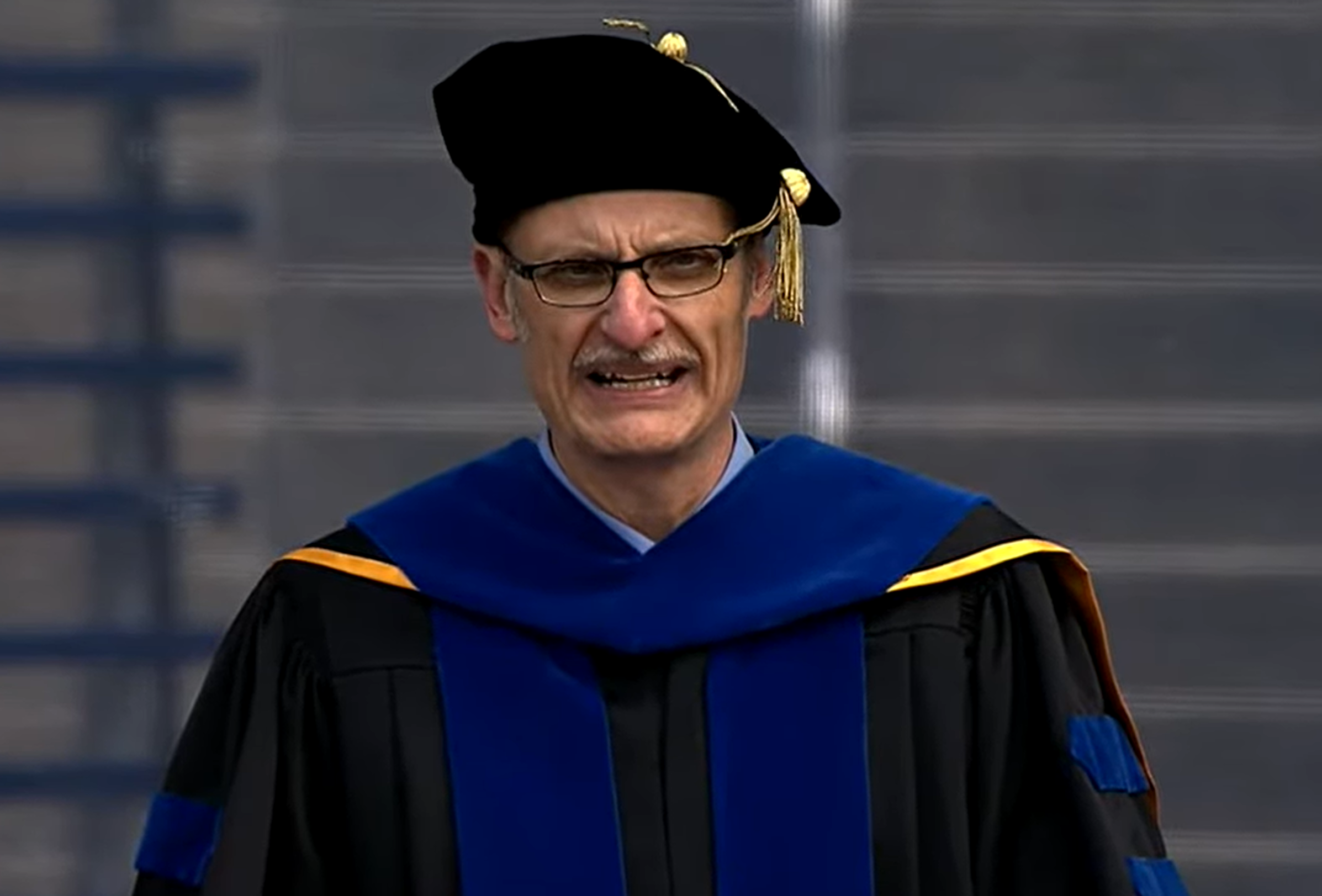 Hundreds of Michigan Professors Rally To Defend Faculty Chair Who Praised 'Pro-Palestinian Student Activists' During Commencement Speech