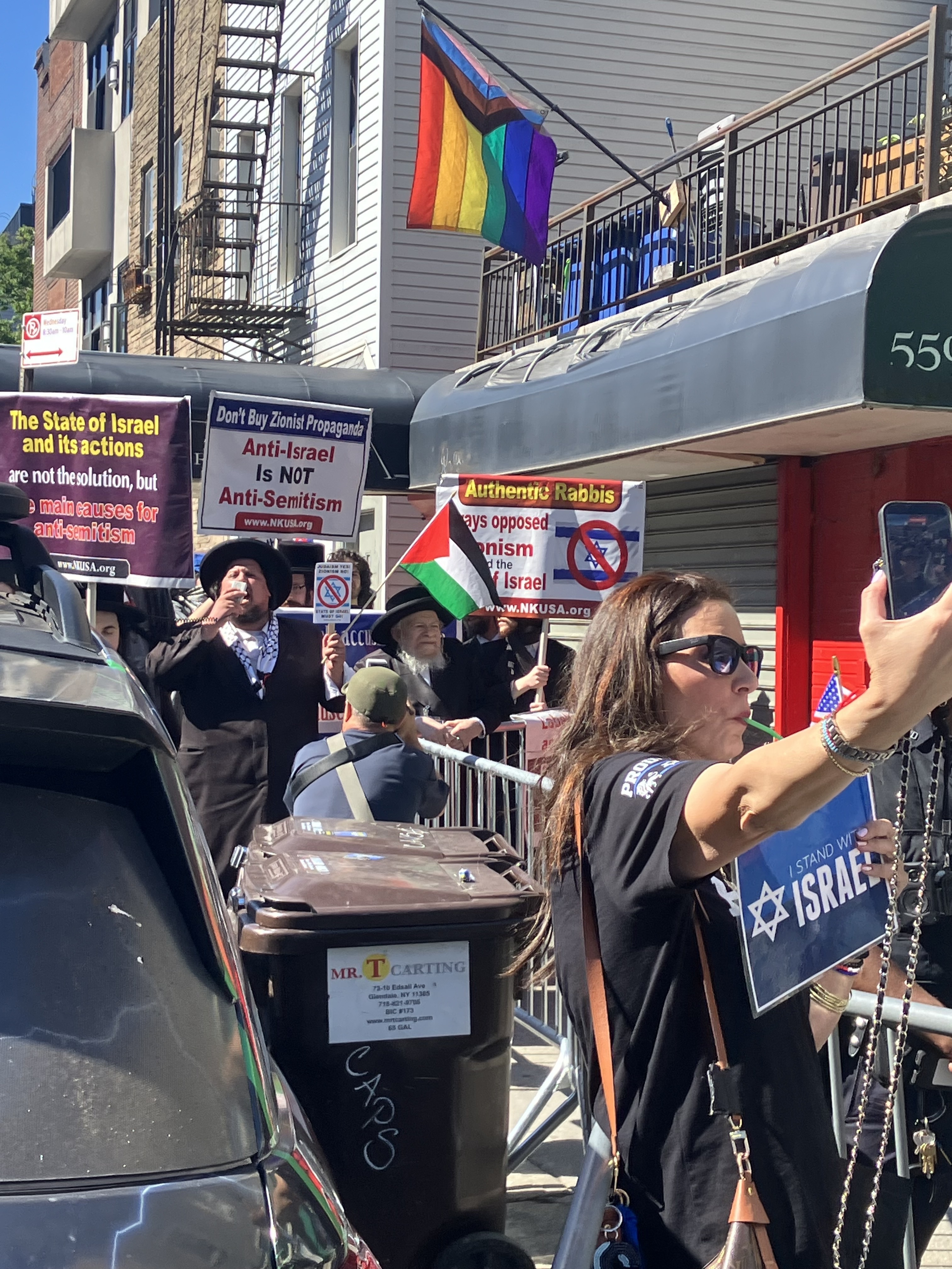‘I Am Appalled at What Happened in This Coffee Shop’: Jewish New Yorkers Protest Outside Anti-Israel Coffee Joint That Banned Rep Dan Goldman