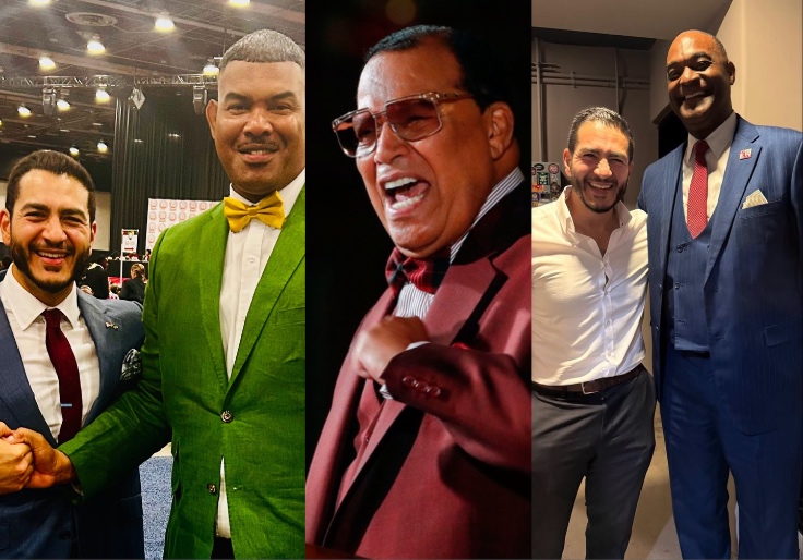 Photos Show Grinning Abdul El-Sayed Buddying Up With Nation of Islam Ministers Who Railed Against 'the Jews,' Defended Farrakhan