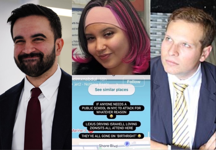 Mamdani Hired Staffer for His Friend's Campaign Who Was Later Arrested for 'Terroristic Threat' Against Teenage 'Lexus-Driving, Israel-Loving Zionists'