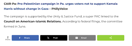 Super PAC Linked to Hamas-Friendly CAIR Takes Credit for Helping Elect Abdul El-Sayed and 'Building a Movement' in US Mosques